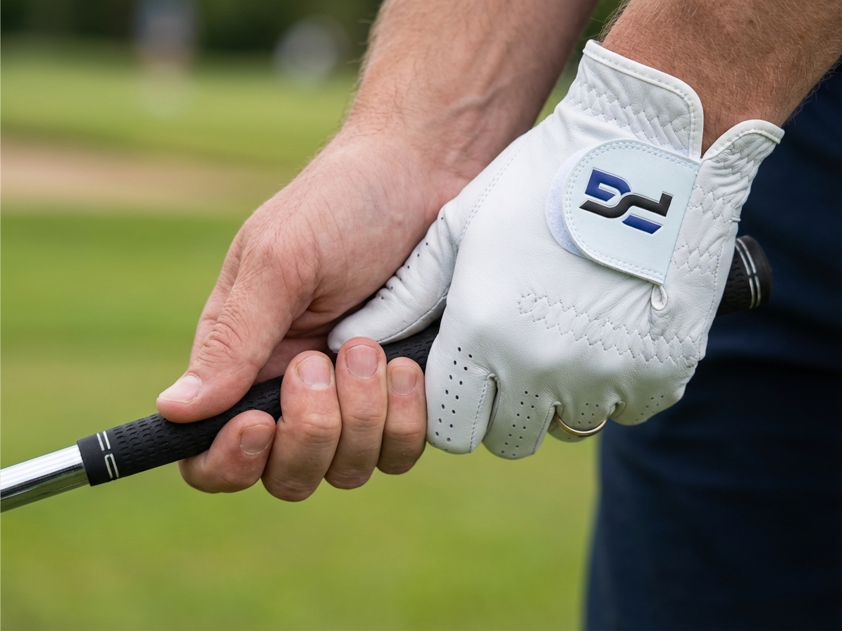 Gripping club with PG glove